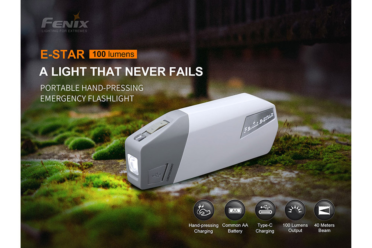 Фонарь ручной Fenix E-STAR Фото 2